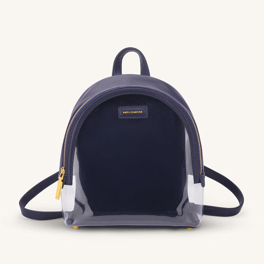 Mira & Moss Francine Clear Backpack - Future Dusk